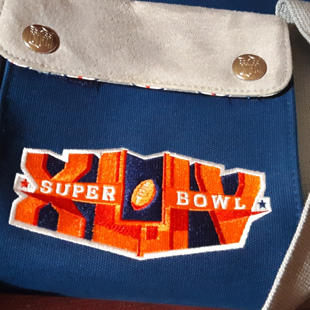 Superbowl NFL super size tote loop bag